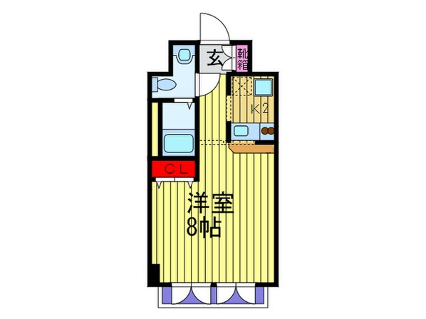 メゾンパティオⅡの物件間取画像